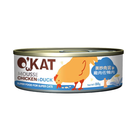 O’KAT。CHICKEN+DUCK MOUSSE